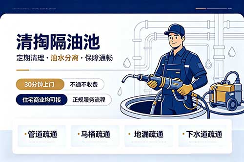 盐城清掏隔油池